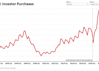 Real Estate Investor Purchases Shrinks 45 Percent Annually